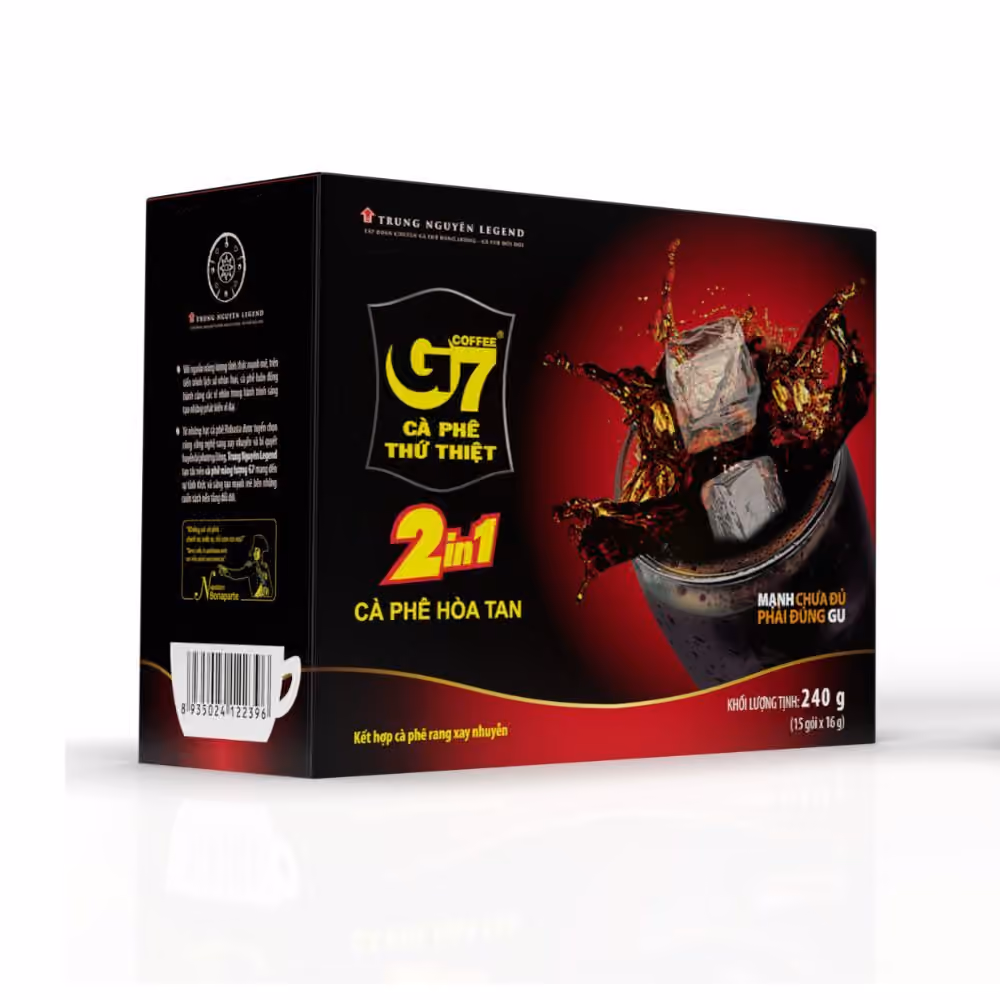 Ảnh sản phẩm Cà phê G7 2in1 - Hộp 15 gói 16gr