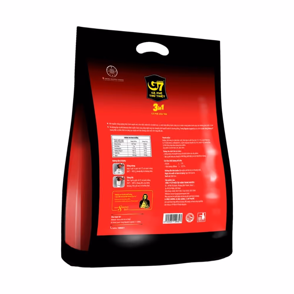 Ảnh sản phẩm Cà phê G7 3in1 - Bịch 50 sachets 16gr (2/2)
