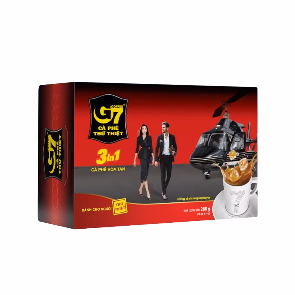 Ảnh sản phẩm Cà phê G7 3in1 - Hộp 18 sticks 16gr (2/2)