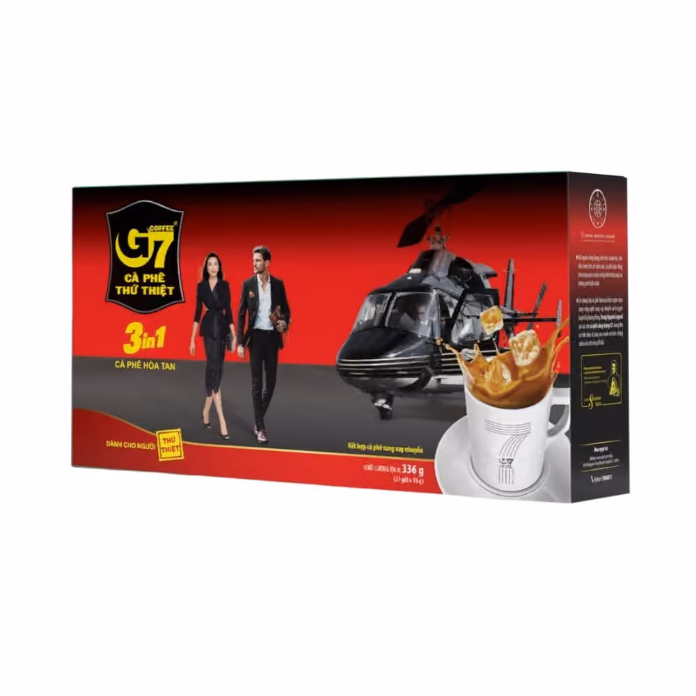 Ảnh sản phẩm Cà phê G7 3in1 - Hộp 21 gói 16gr (2/2)