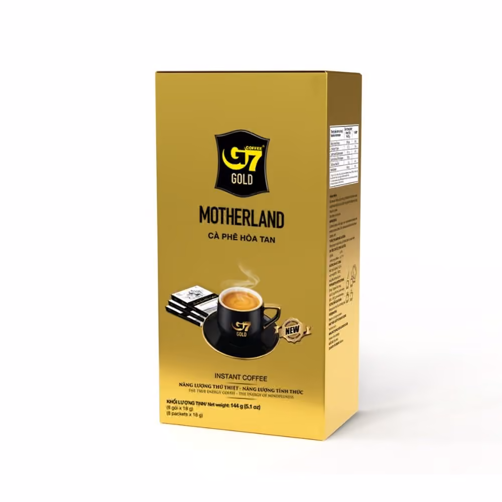 Ảnh sản phẩm Cà phê G7 Gold Motherland hộp 8 gói