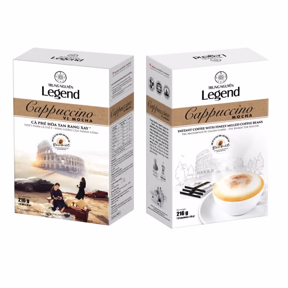 Ảnh sản phẩm Trung Nguyên Legend Cappuccino Mocha 12 sticks 18gr